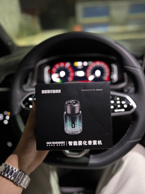إكتشف جهاز التعطير الذكي لسيارتك🚗 مع تقنية LED💥✨ جهاز واحد، يعطّر، يضيء، ويبهرك!” ✨⚙️