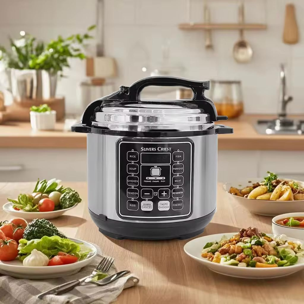 اكتشفي الطنجرة الكهربائية من العلامة الالمانية silver crest 1050w🔥❤️